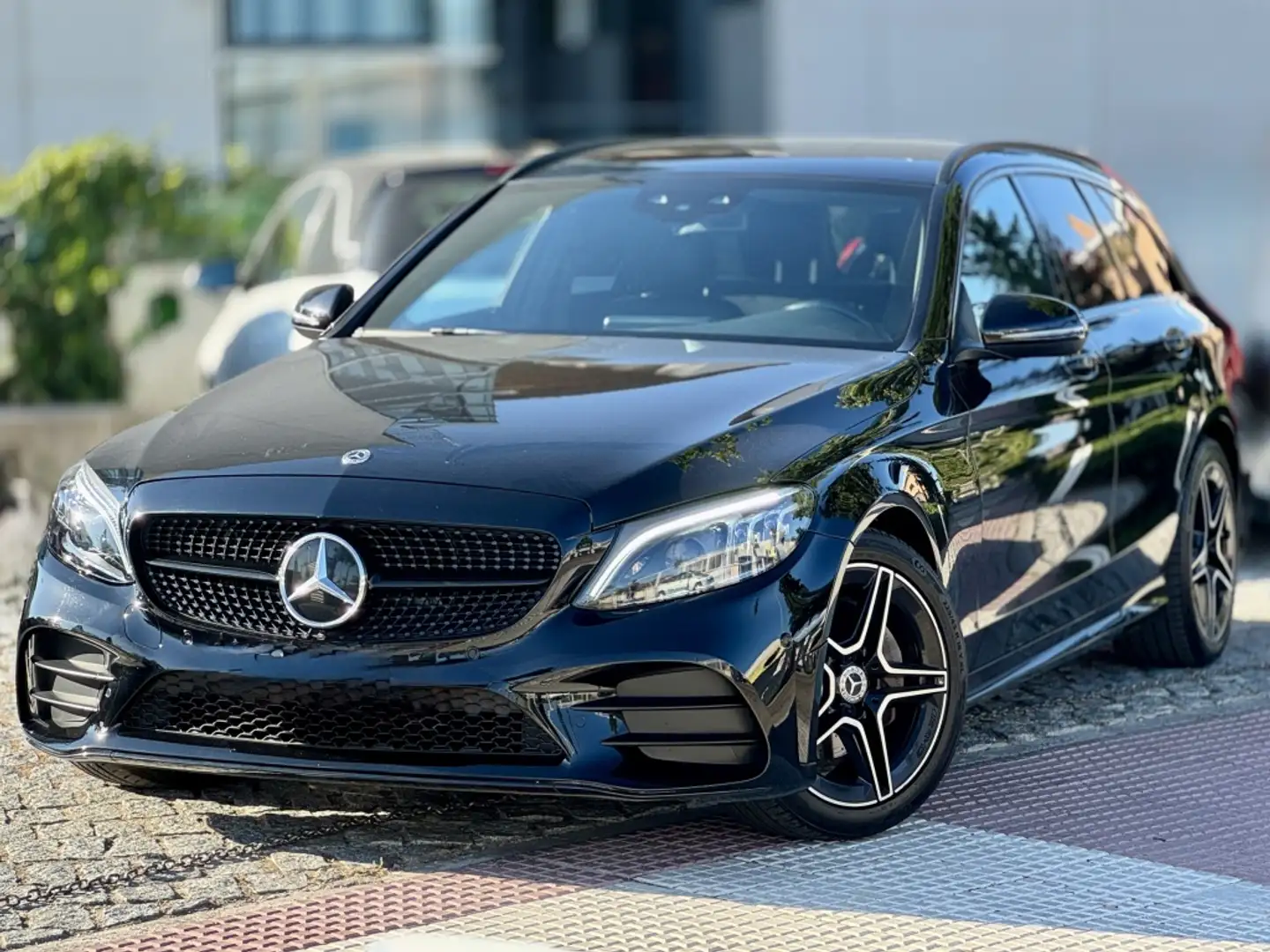 Mercedes-Benz C 220 Estate 220d 9G-Tronic Negro - 1