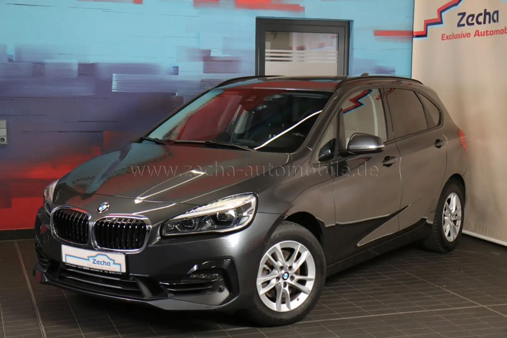 BMW 220 Sportline AHK PanodachAdaptKurv Gris - 1