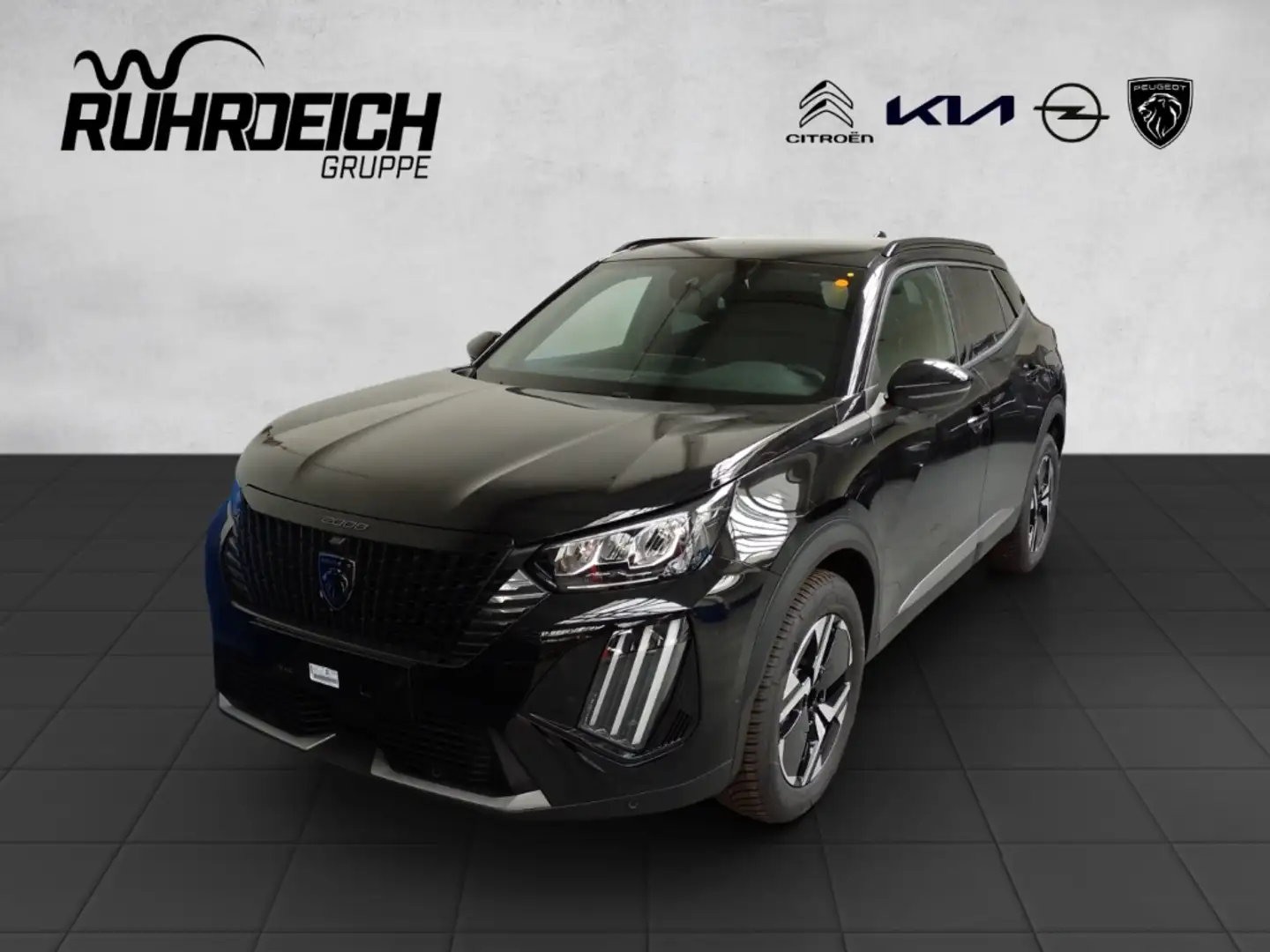 Peugeot 2008 Allure 1.2 PureTech 130 EU6d Zwart - 1