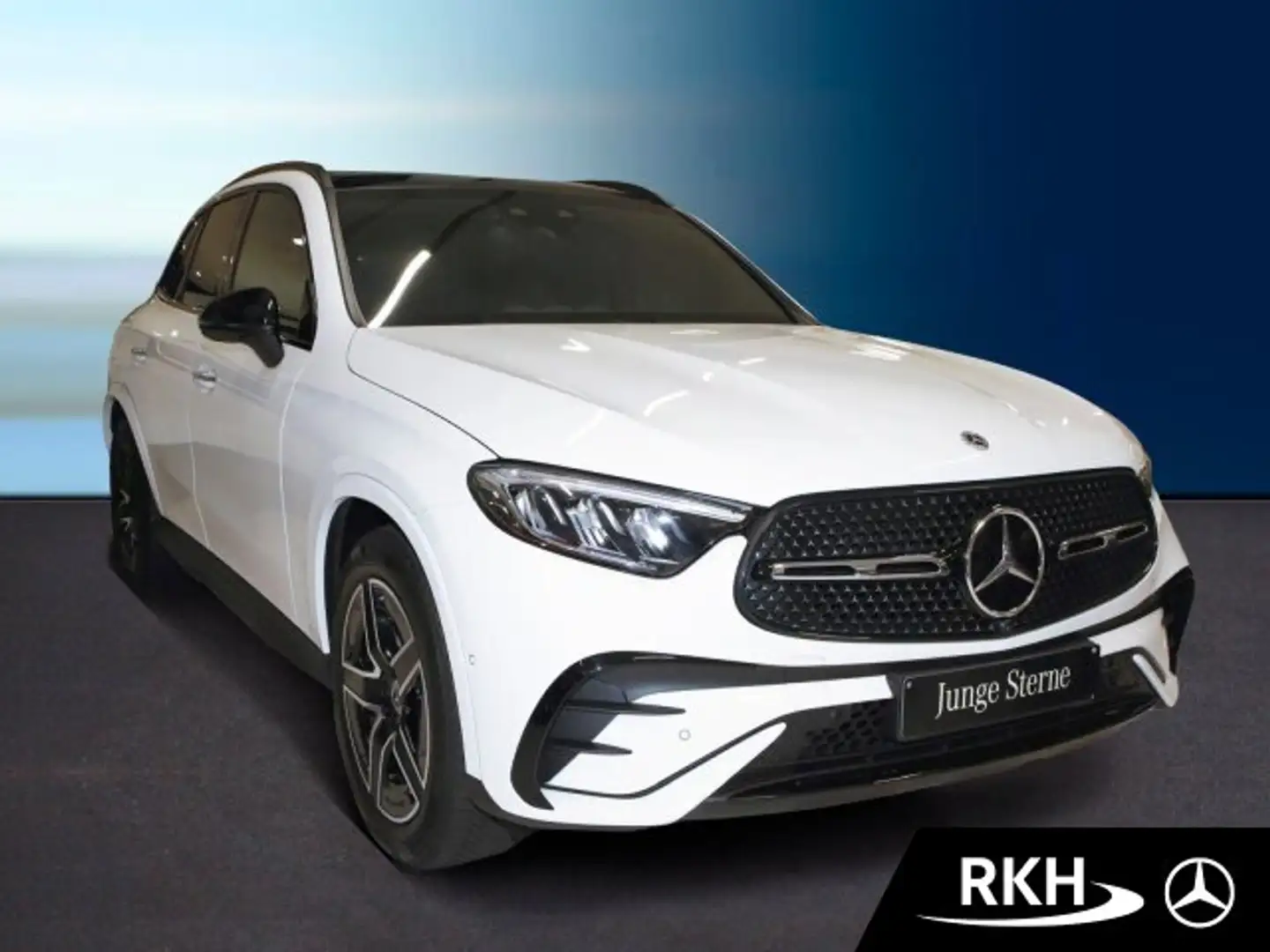 Mercedes-Benz GLC 220 GLC 220 d 4M AMG Line Night/AHK/Pano//Distr/360° Weiß - 2
