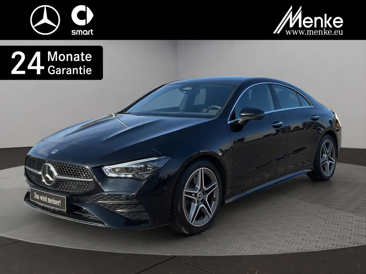 Mercedes-Benz CLA 200 Coupé AMG Distro+Multibea+Kam+Ambi+KeyGo Schwarz - 1