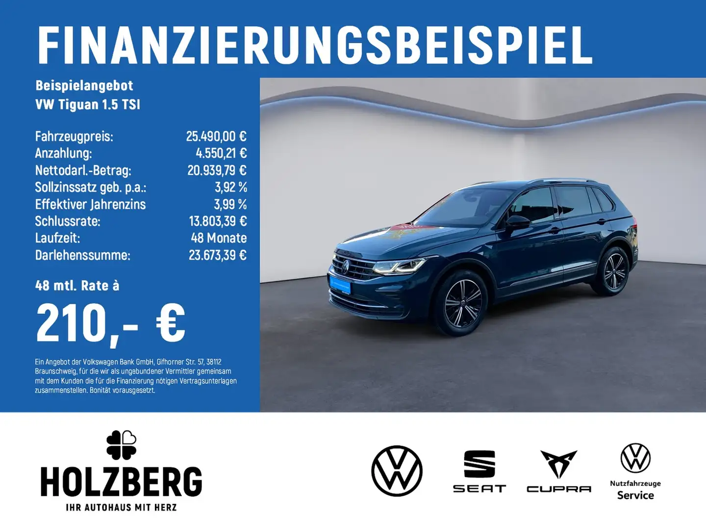 Volkswagen Tiguan 1.5 TSI United NAVI+MATRIX+ACC+SHZ Kék - 2