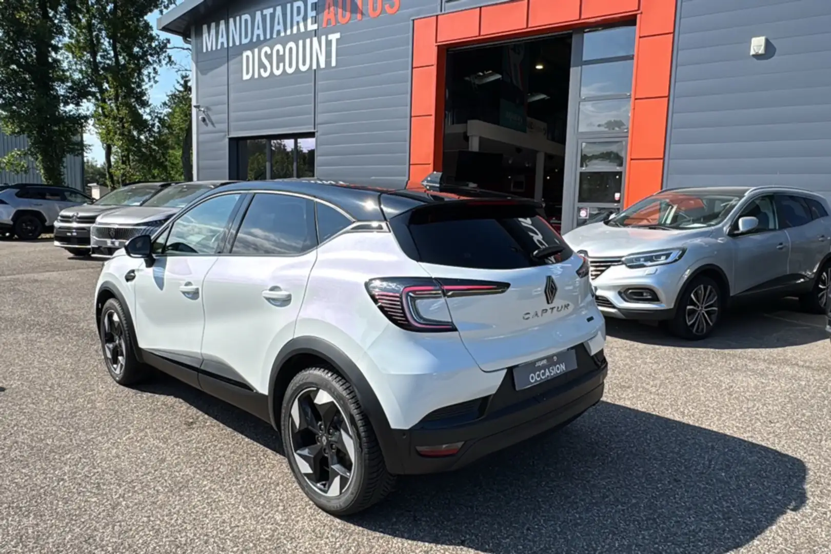 Renault Captur 145 E-TECH HYBRID TECHNO Blanc - 2