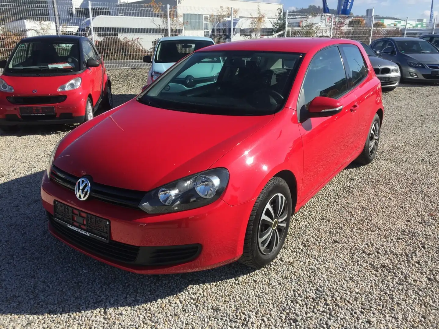 Volkswagen Golf Klima,8 Fach.Bereiftt,Tüv 08/26 Rouge - 1