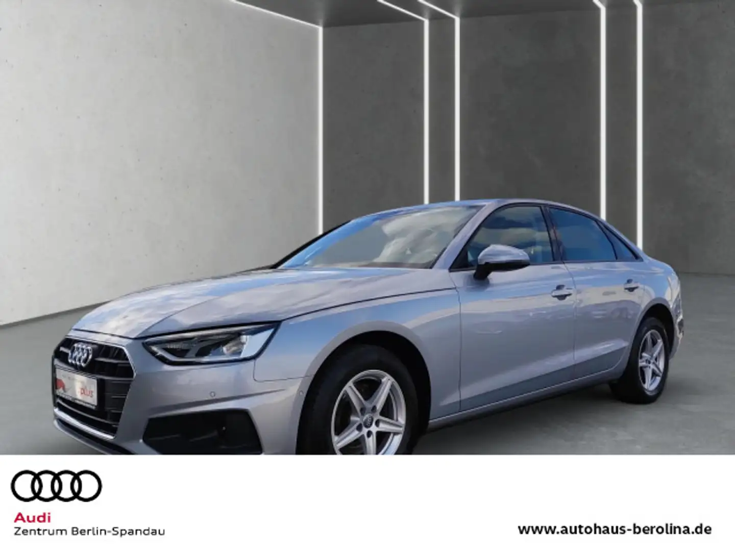 Audi A4 A4 Lim. 35 TDI S tronic *StdHz*NAV+*GRA*SHZ* Silber - 1