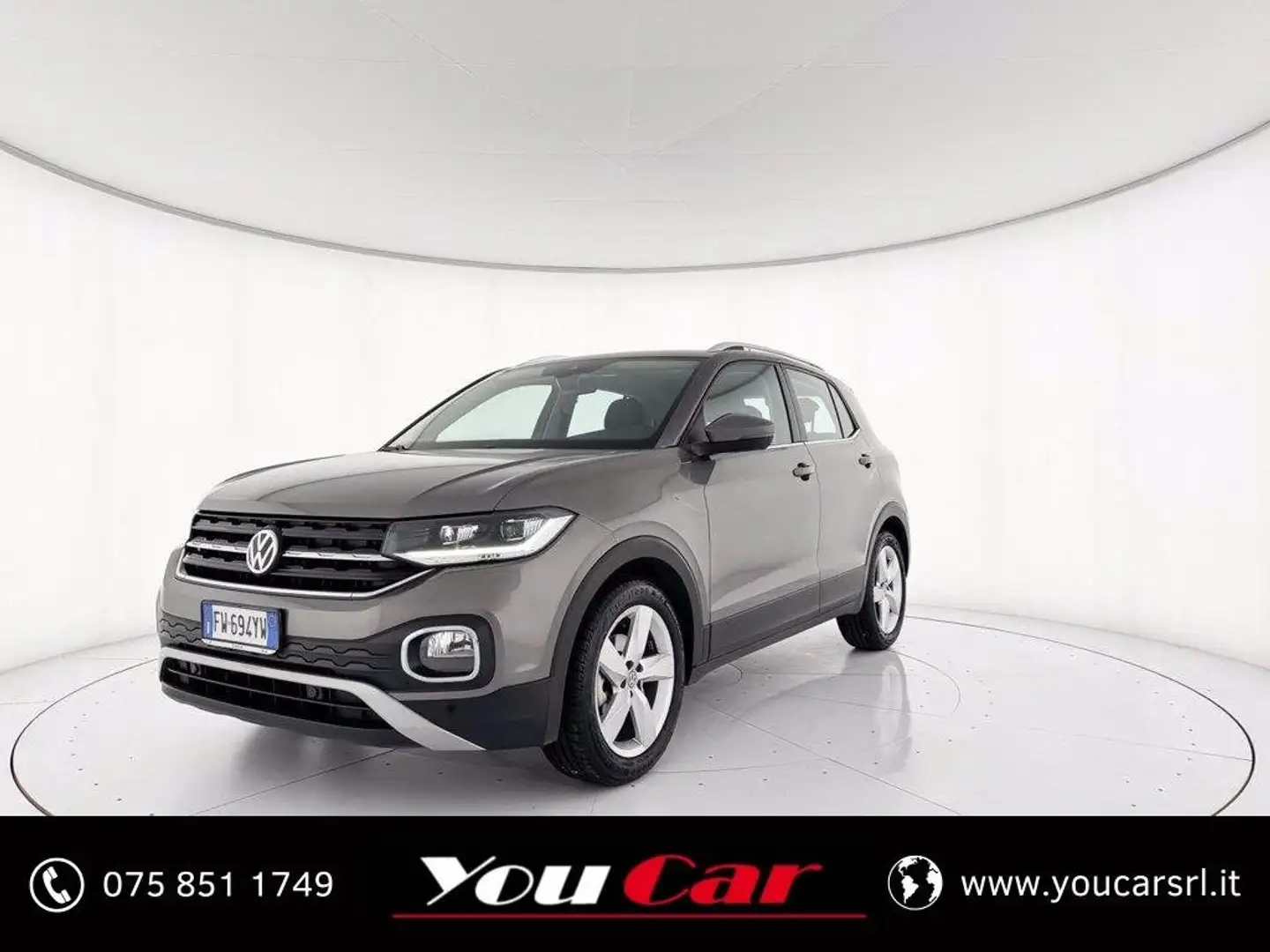Volkswagen T-Cross 1.0 tsi advanced 115cv dsg Grigio - 1