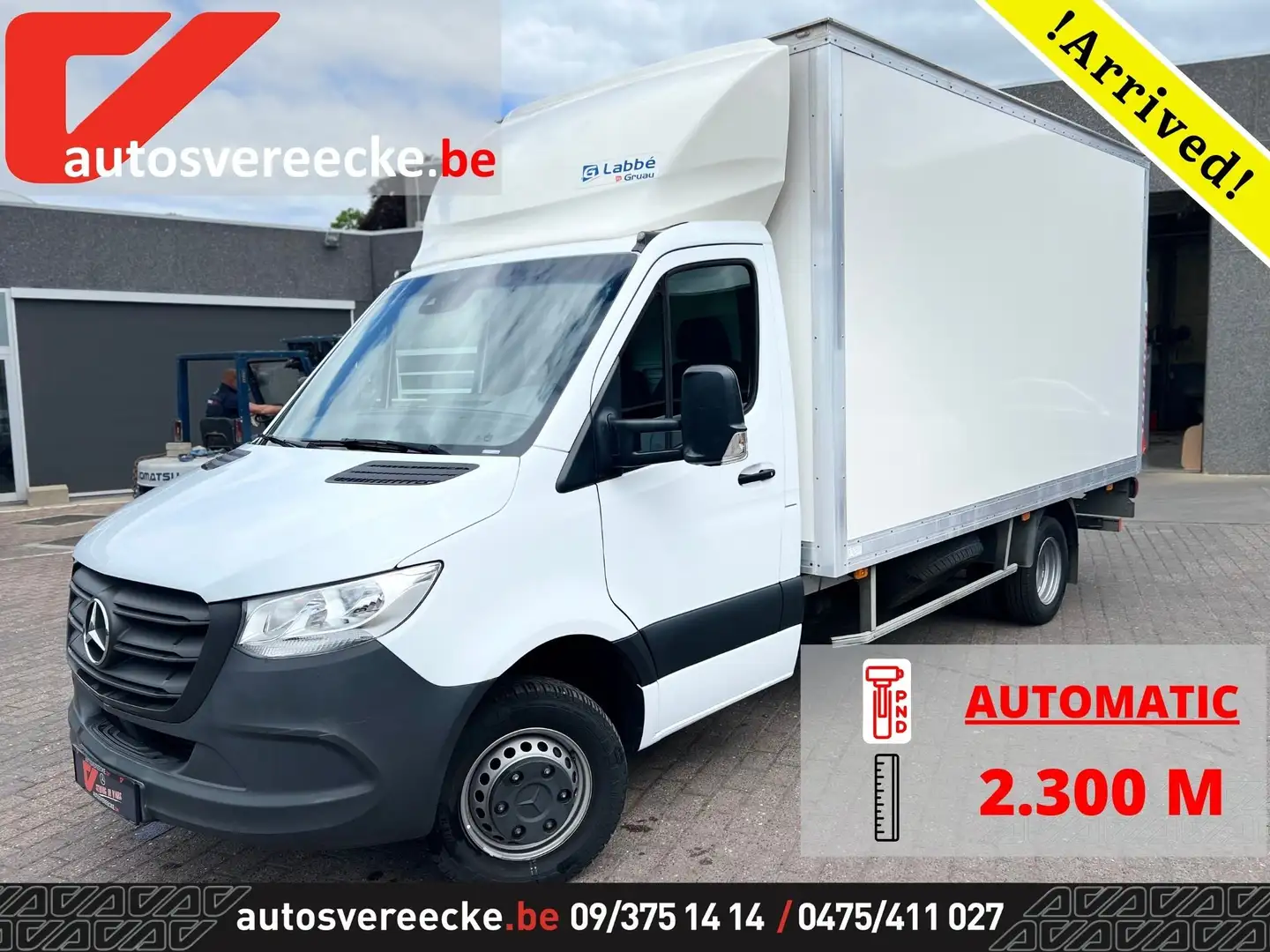 Mercedes-Benz Sprinter 515 KAST+LIFT + SPOILER (36.000ex) 2.300M Blanco - 1