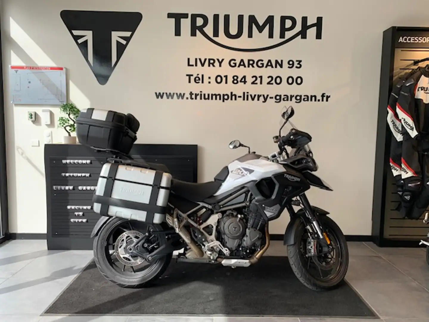 Triumph Tiger 1200 Blanc - 2