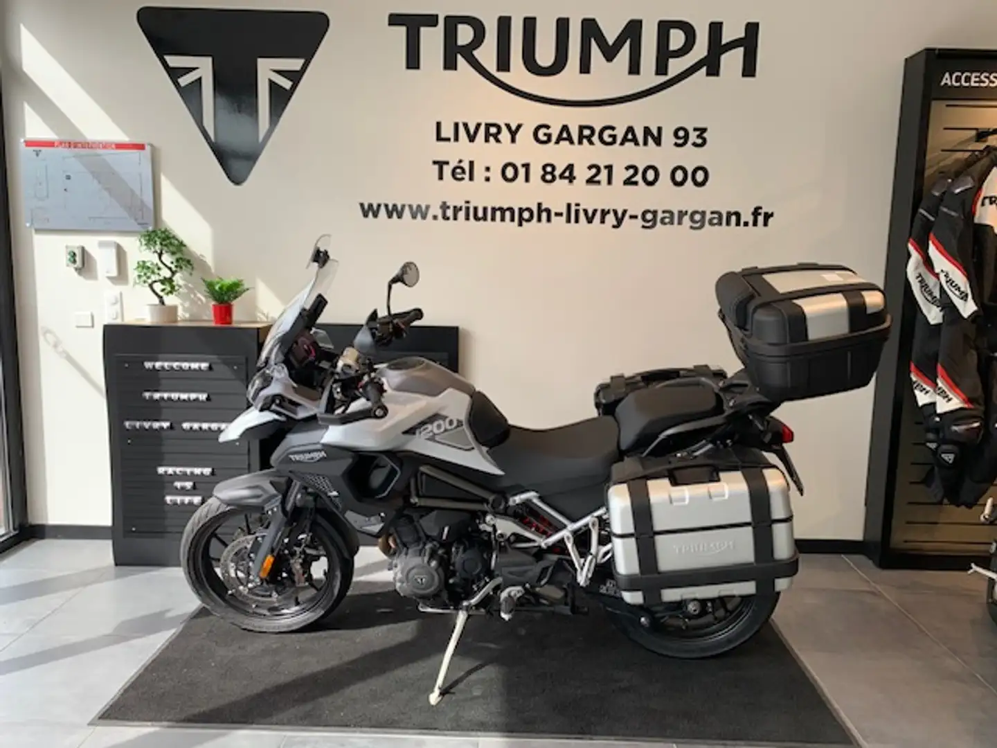 Triumph Tiger 1200 Blanc - 1