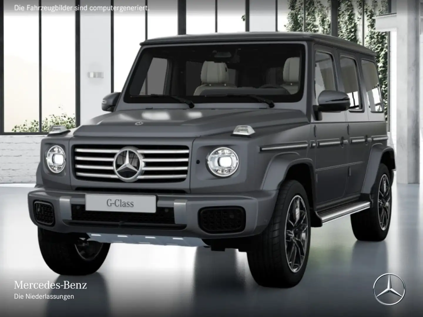 Mercedes-Benz G 450 d Exclusive Burmester 3D AMG 360° Multibeam Silber - 2