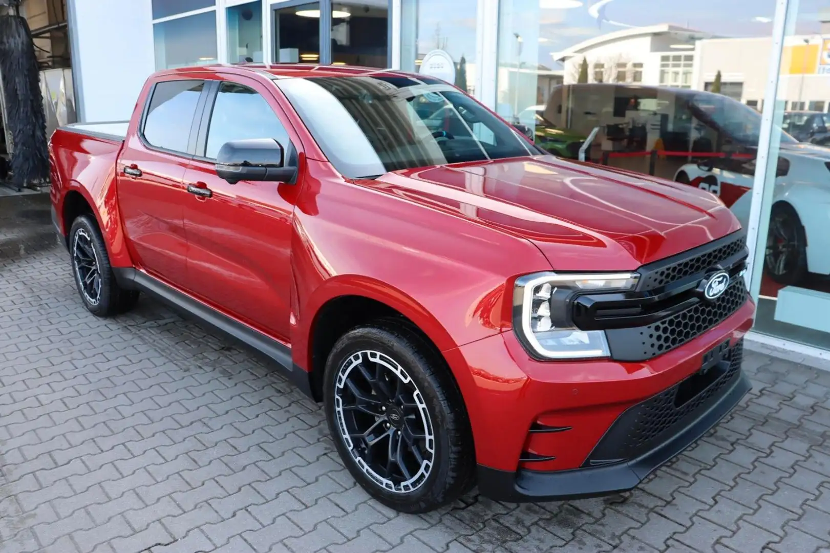Ford Ranger MS-RT DOKA STANDHEIZUNG  AHK 3,99% FIN* Rot - 2