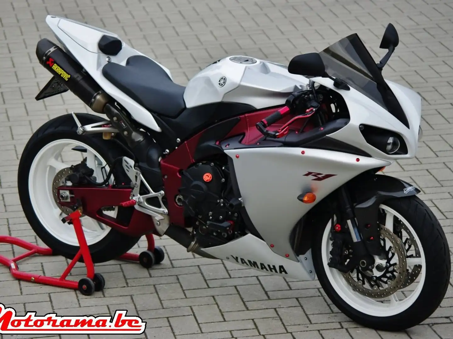 Yamaha YZF-R1 Blanc - 1