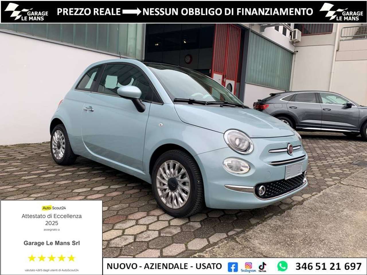 Fiat 500 1.0 HYBRID DOLCEVITA NEOPTAENTATO