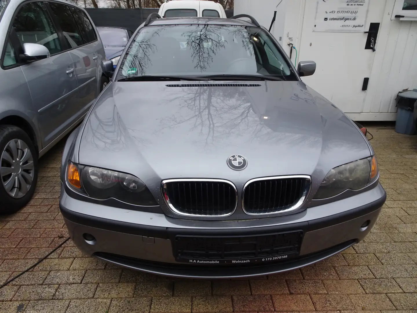 BMW 318 318i-Tüv Neu-ESD-SHZ-Klima-4xELF-PDC-Rost Frei. Grau - 2