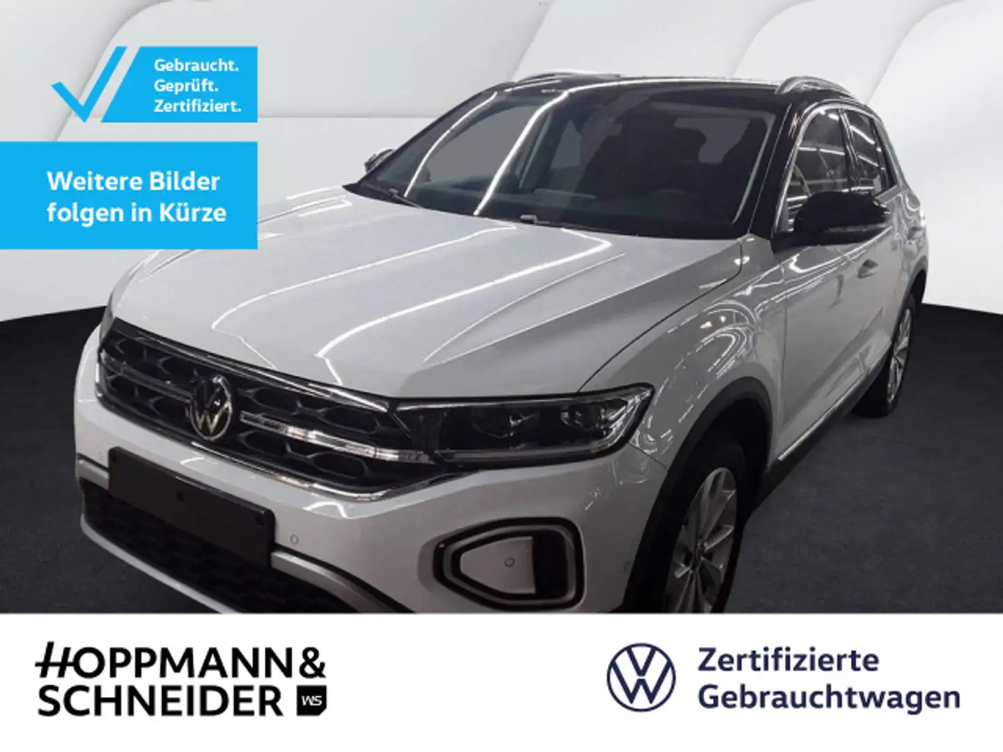 Volkswagen T-Roc 1.5 TSI DSG Style AHK Navi LED ACC Blanc - 1