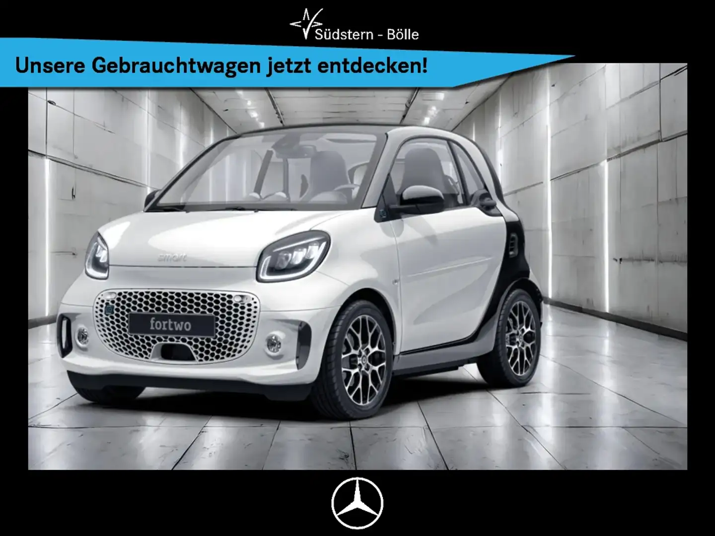 smart forTwo EQ PRIME+LED+KAMERA+AMBIENTE+PANO-DACH Weiß - 1