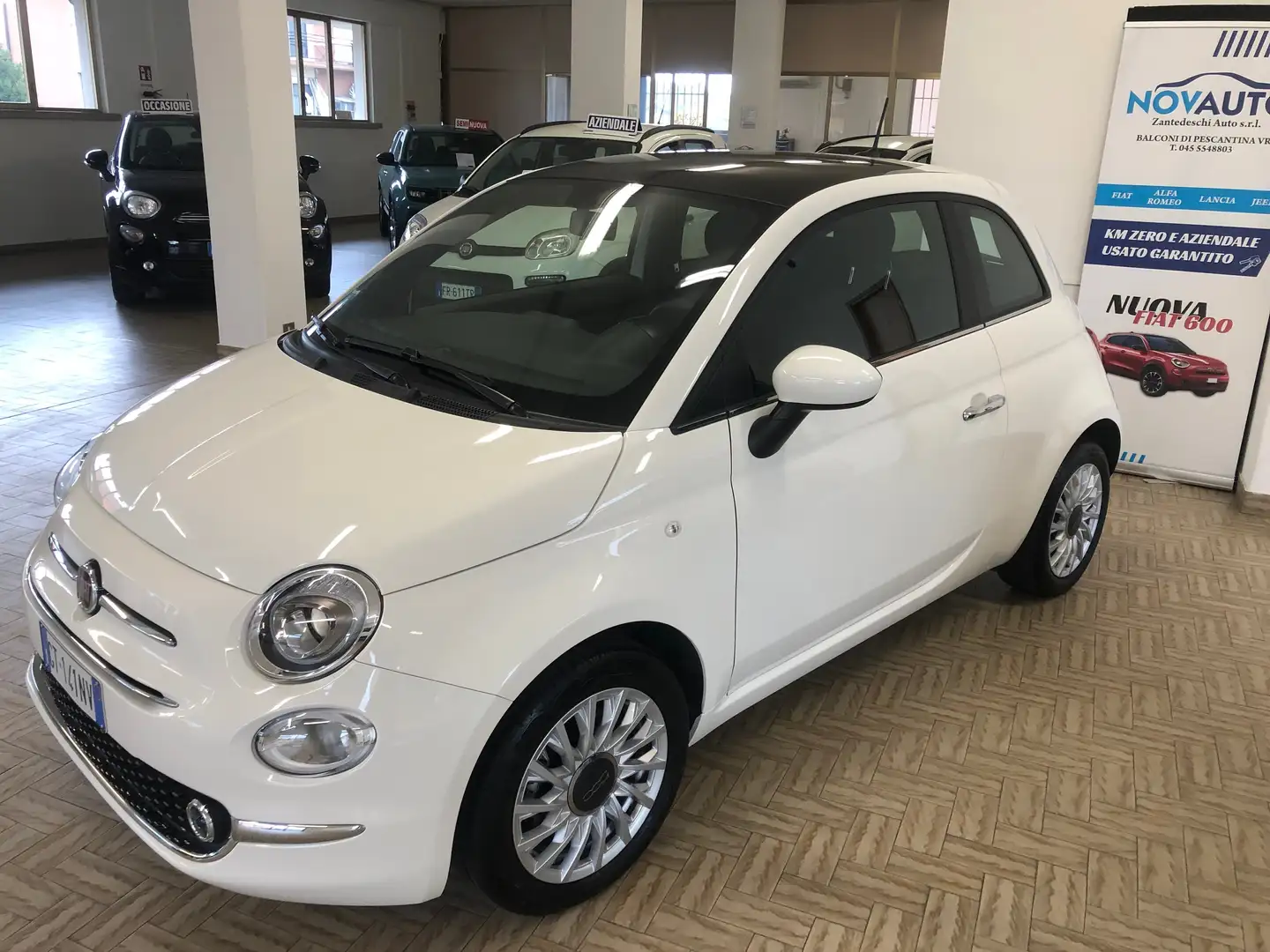 Fiat 500 500 1.0 hybrid Dolcevita 70cv Bianco - 1