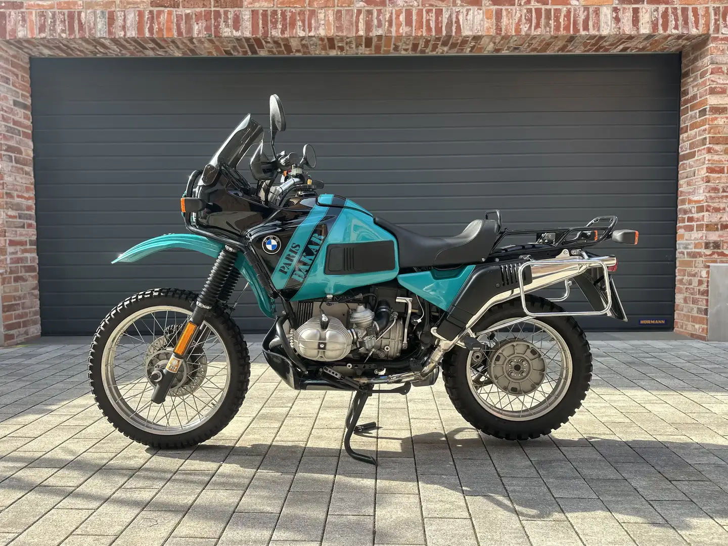 BMW R 100 GS PD Paris Dakar im Top Originalzustand Fernreise Negro - 1