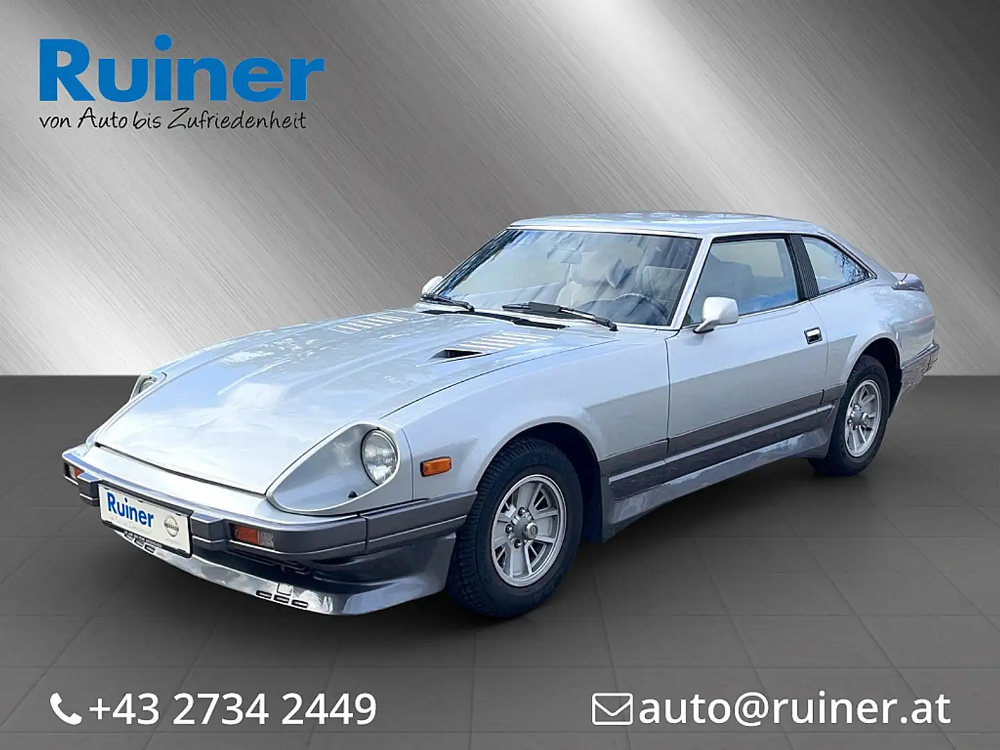 Nissan 280 ZX Argintiu - 1