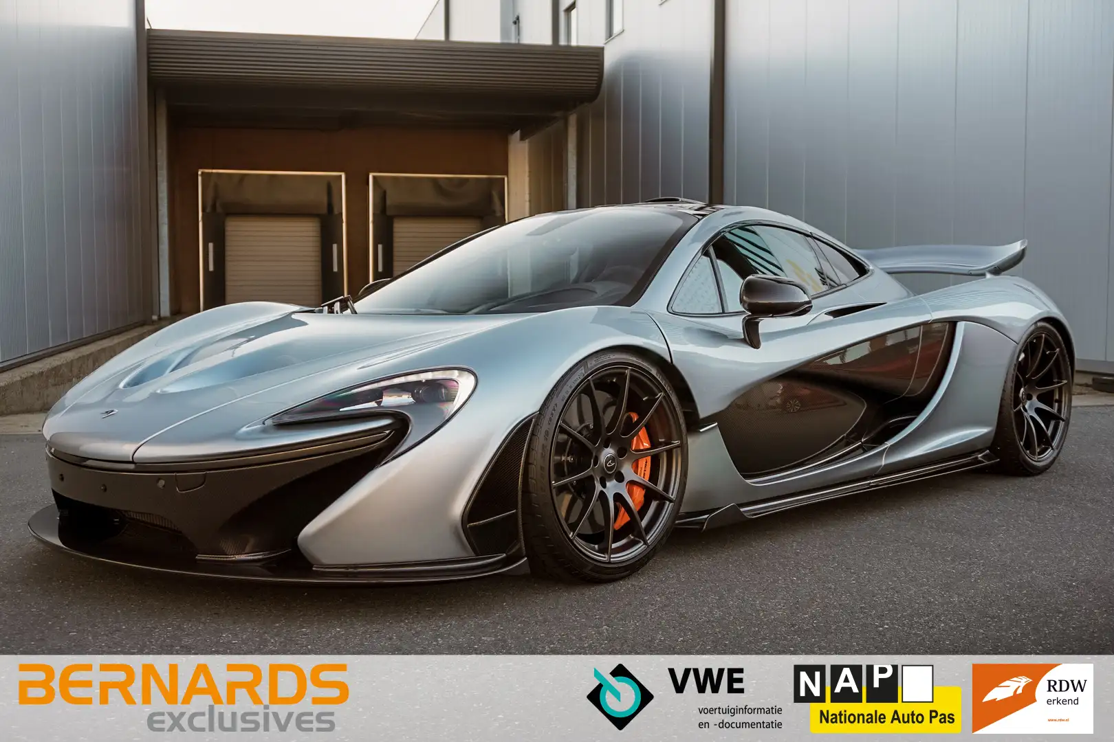 McLaren P1 3.8 V8 - MSO Mercury Silver - 1 of 375 Gri - 1