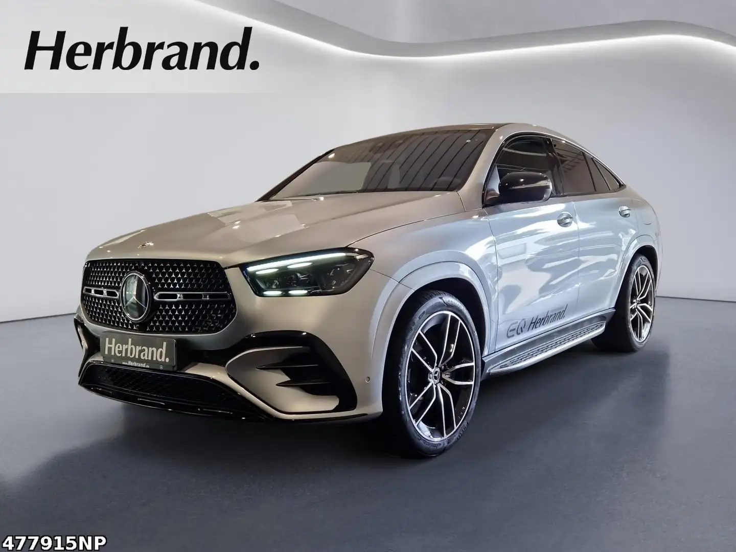 Mercedes-Benz GLE 350 de 4M Coupé +AMG+HUD+AHK+PANO+FAHRASS.+ Серебристый - 1