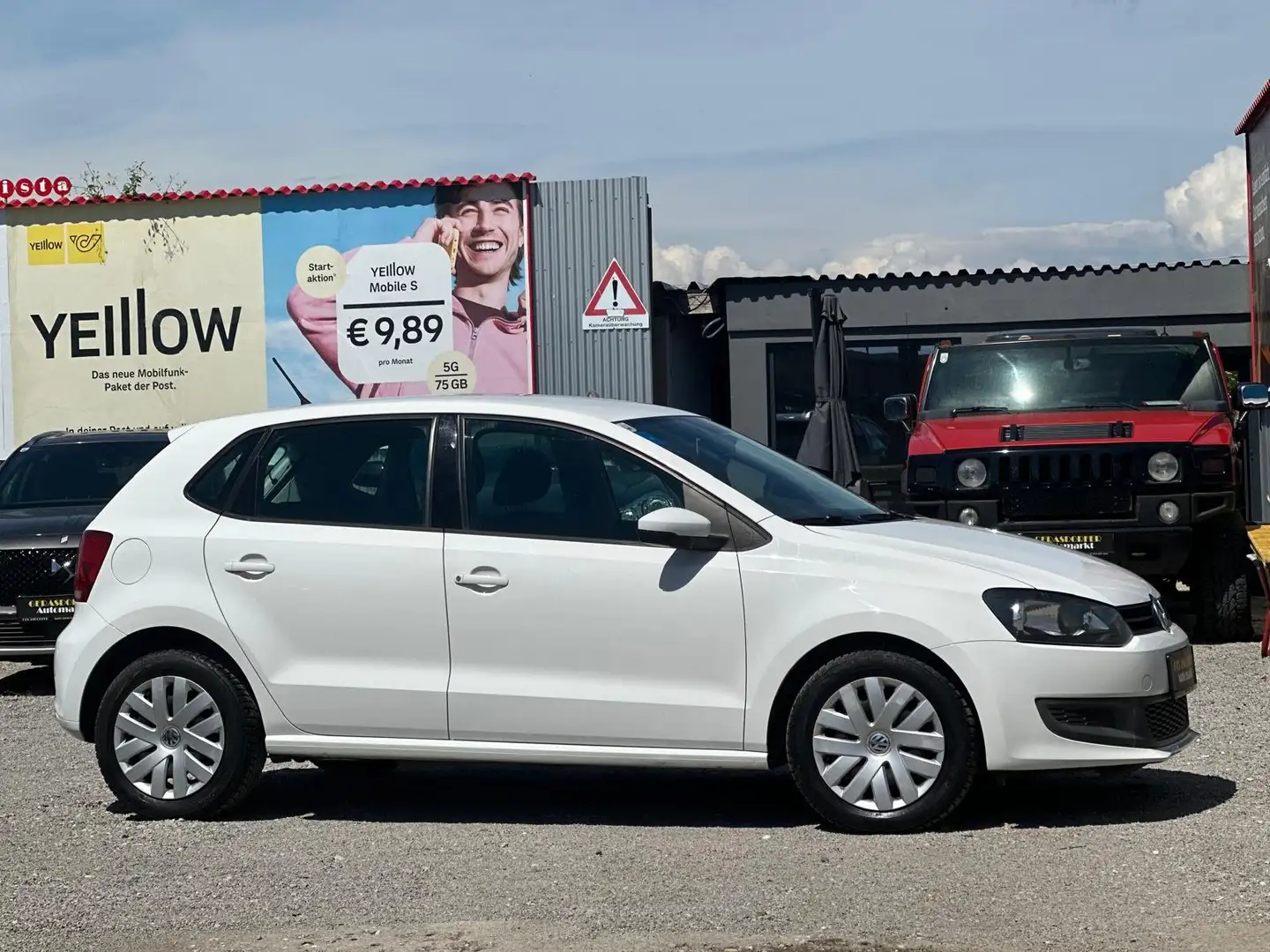 Volkswagen Polo 1.2TDI Trendline **1-Besitz*Finanzierung*Klima** Weiß - 1
