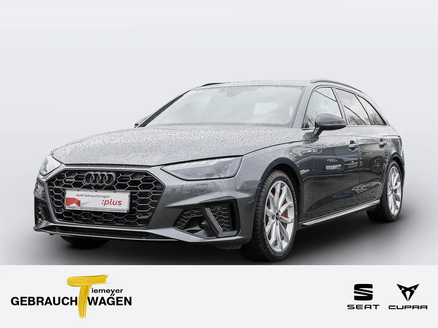 Audi A4 40 TFSI Q 2x S LINE LM19 KAMERA NAVI+ V Grau - 1