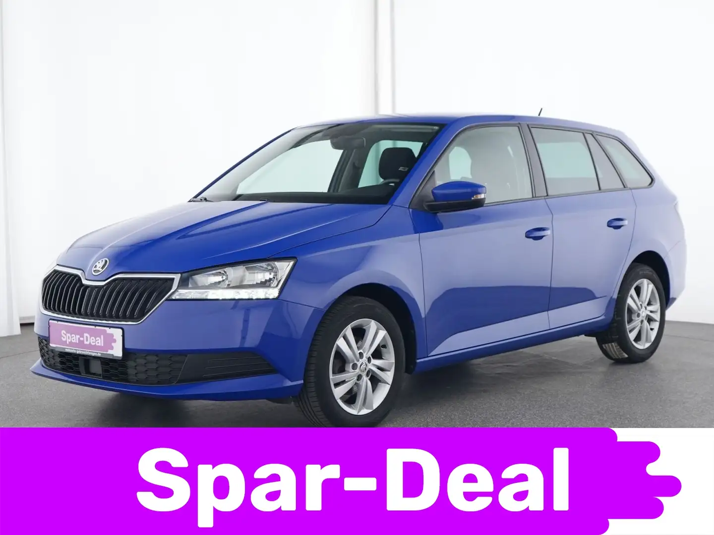 Skoda Fabia Ambition Navigation|CarPlay|AHK|Tempomat Blau - 1
