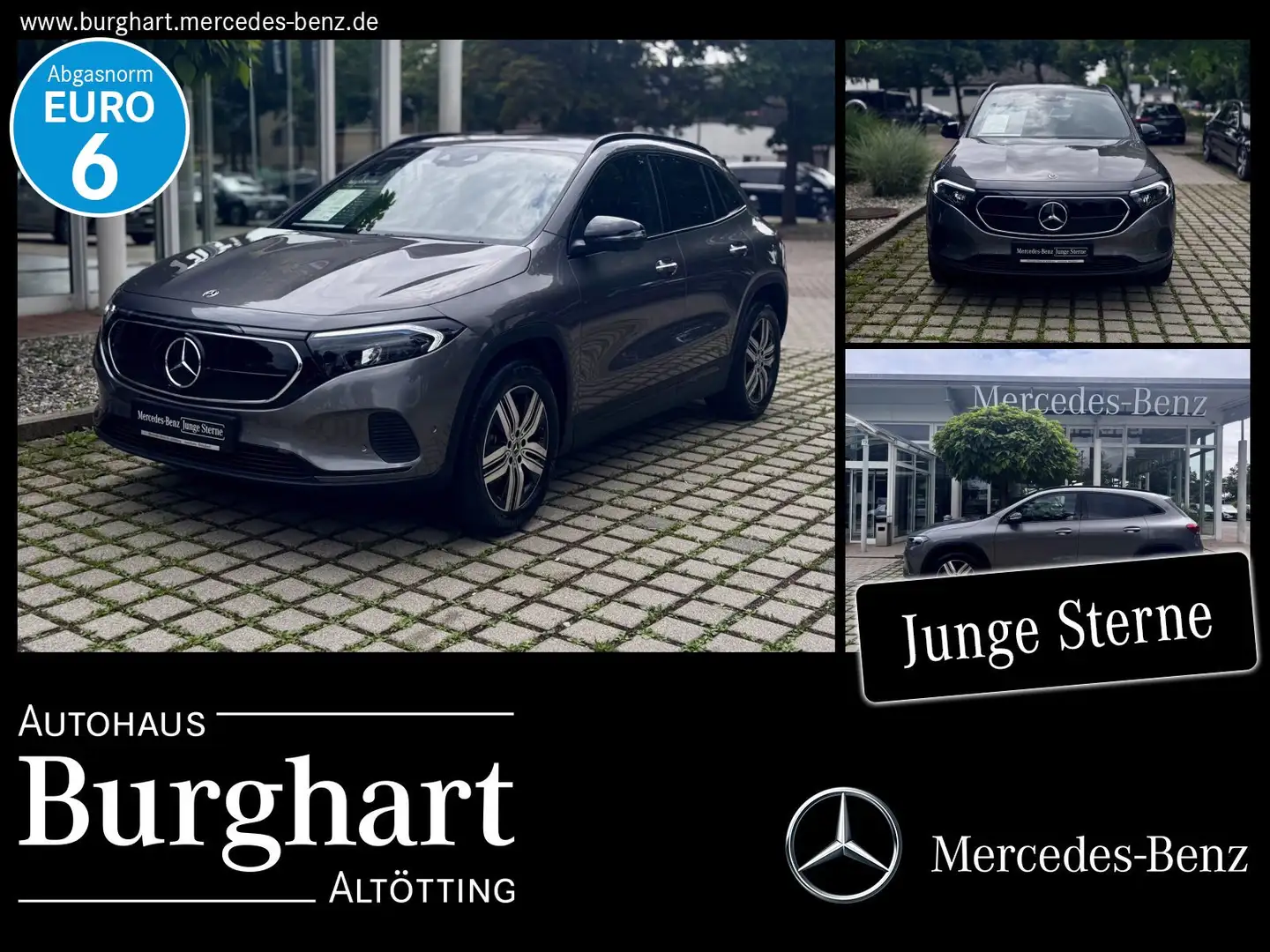 Mercedes-Benz EQA 250 EQA 250+ Progressive/Erweit. Serienausstattung LED Grijs - 1