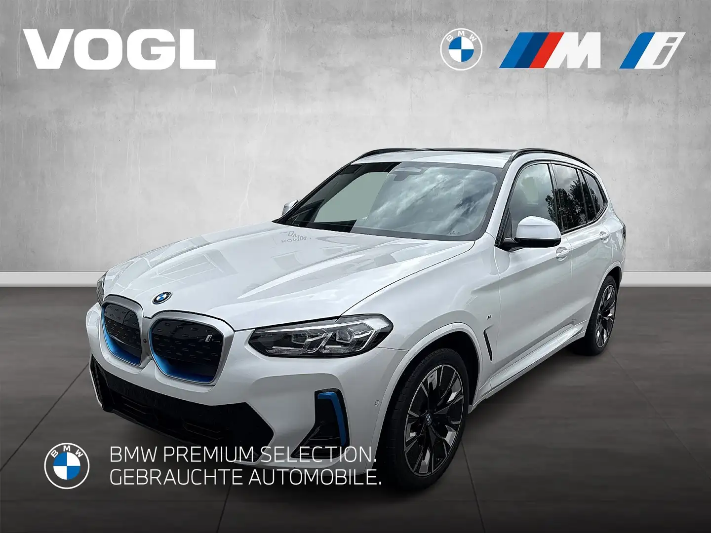 BMW iX3 M Sport LKH SHZ HUD Weiß - 1