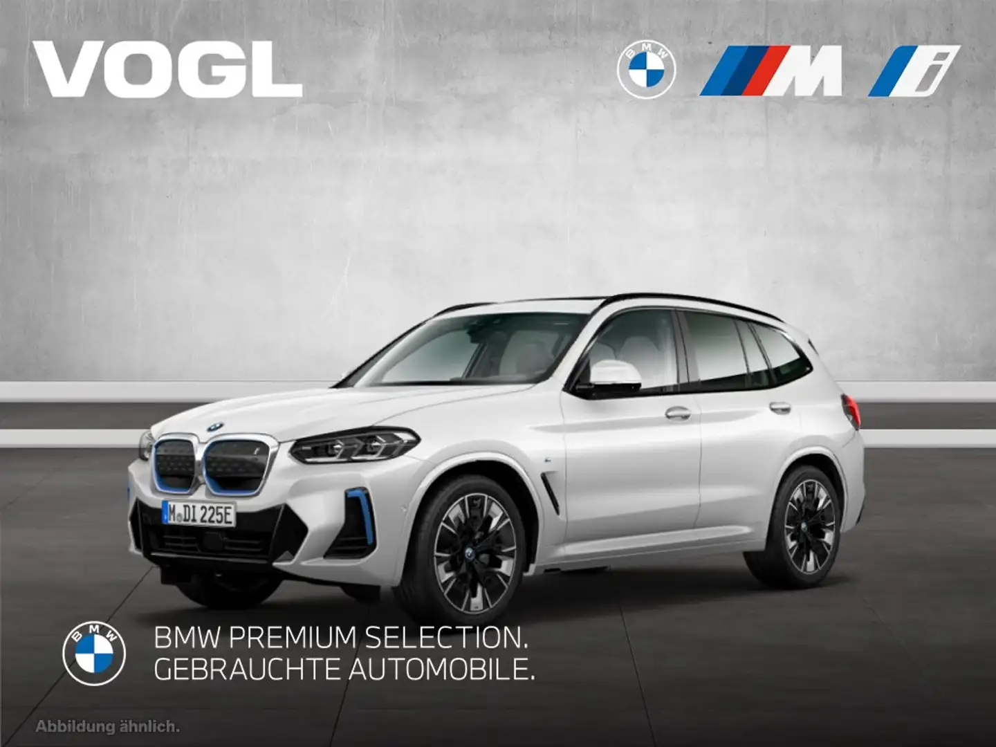 BMW iX3 M Sport Weiß - 1