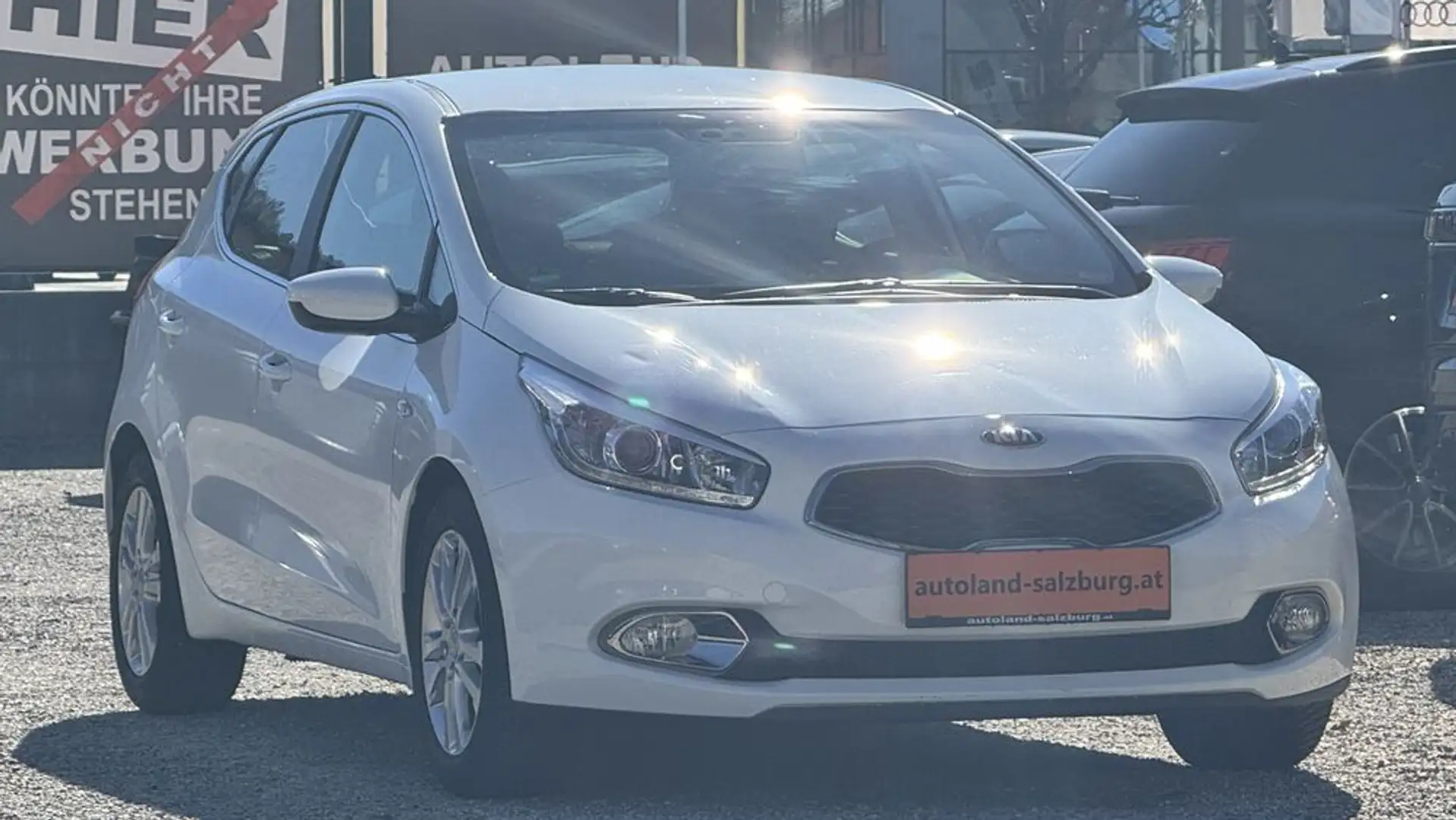 Kia Ceed / cee'd Ö-Edition orig. 18tkm!*LenkradHeiz*NAVI* ORIG Weiß - 1