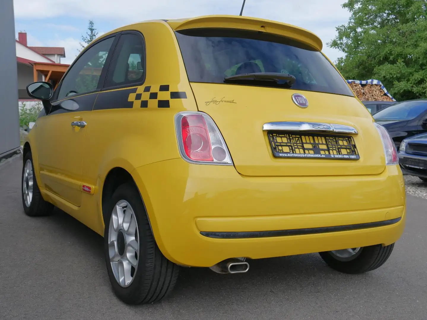 Fiat 500 1.2 8V Lounge  Zahnriemen neu Gelb - 2
