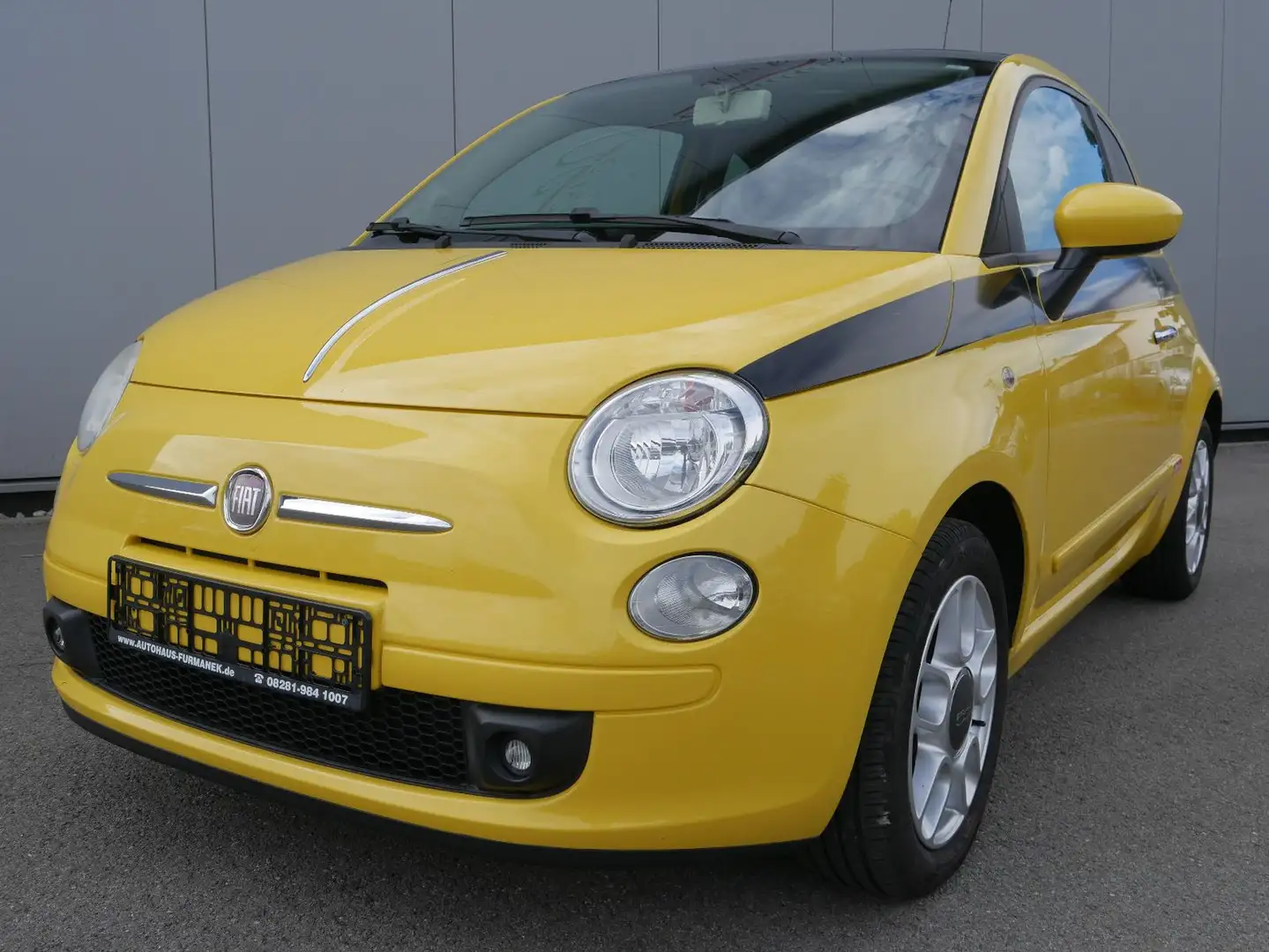 Fiat 500 1.2 8V Lounge  Zahnriemen neu Gelb - 1
