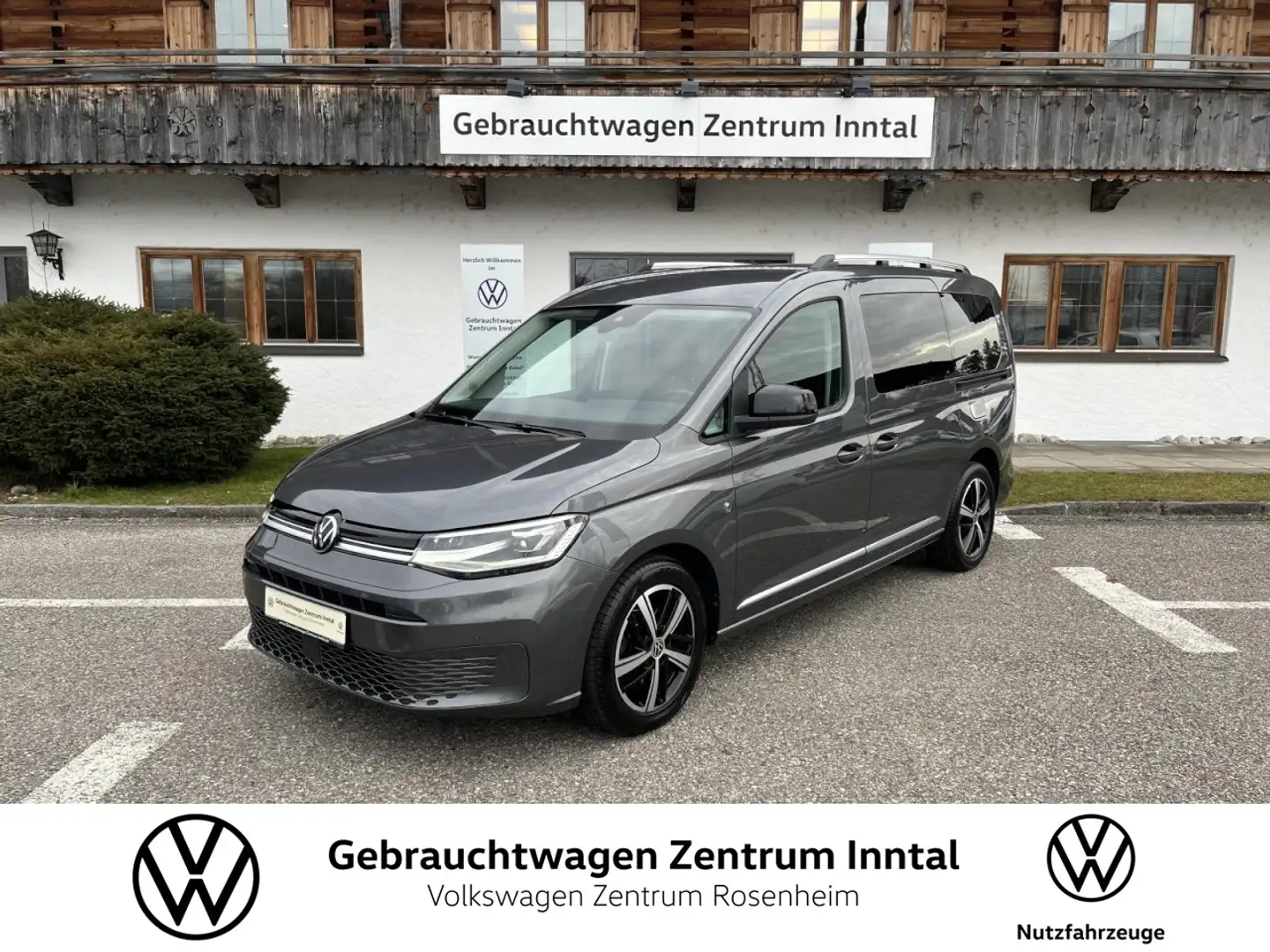 Volkswagen Caddy Maxi Life 2,0 TDI Style (AHK+PDC+LED+Navi) Klima Grey - 1