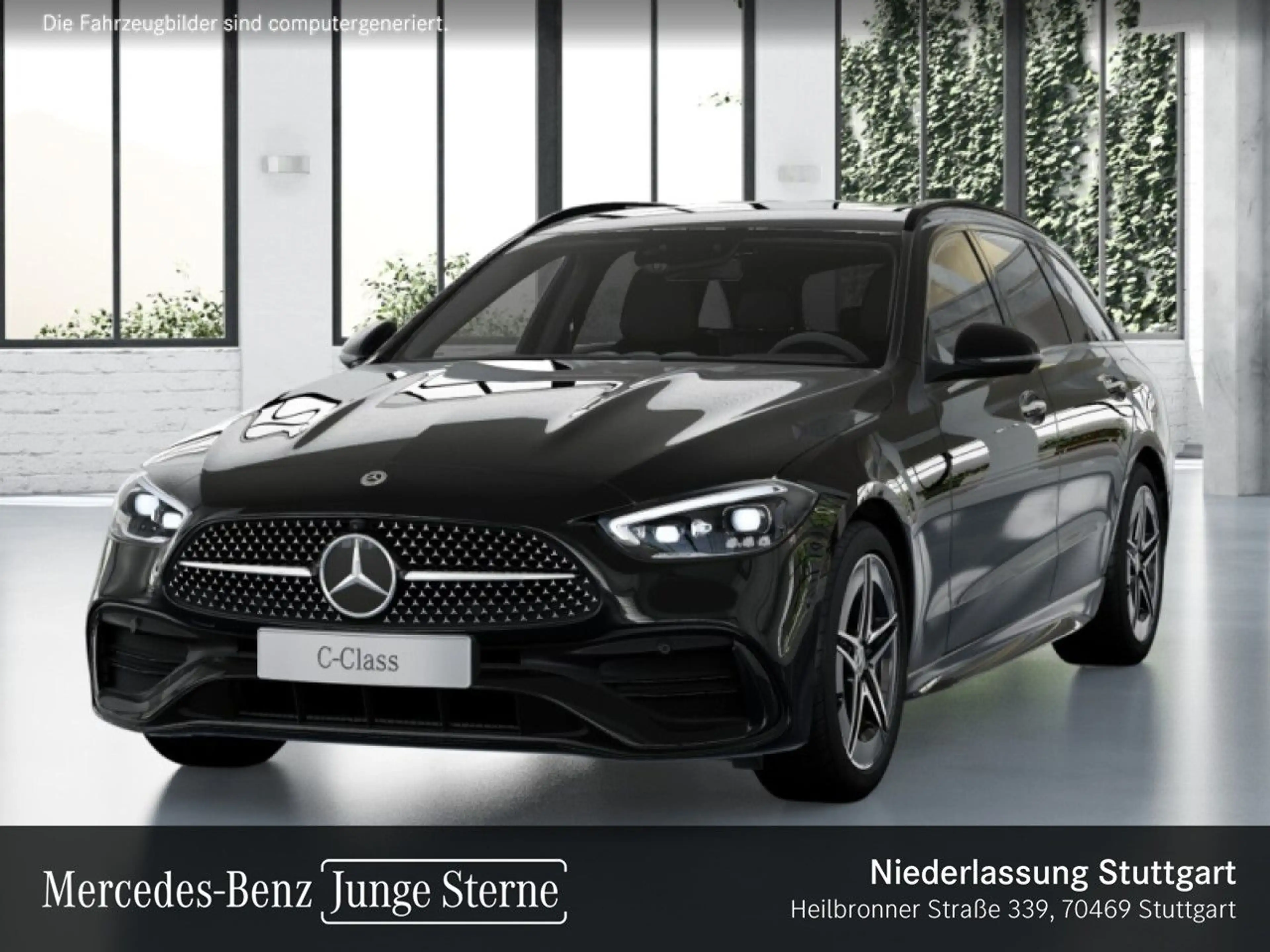 Mercedes-Benz C 300 e T AMG+NIGHT+360+AHK+KEYLESS+9G — photo 2