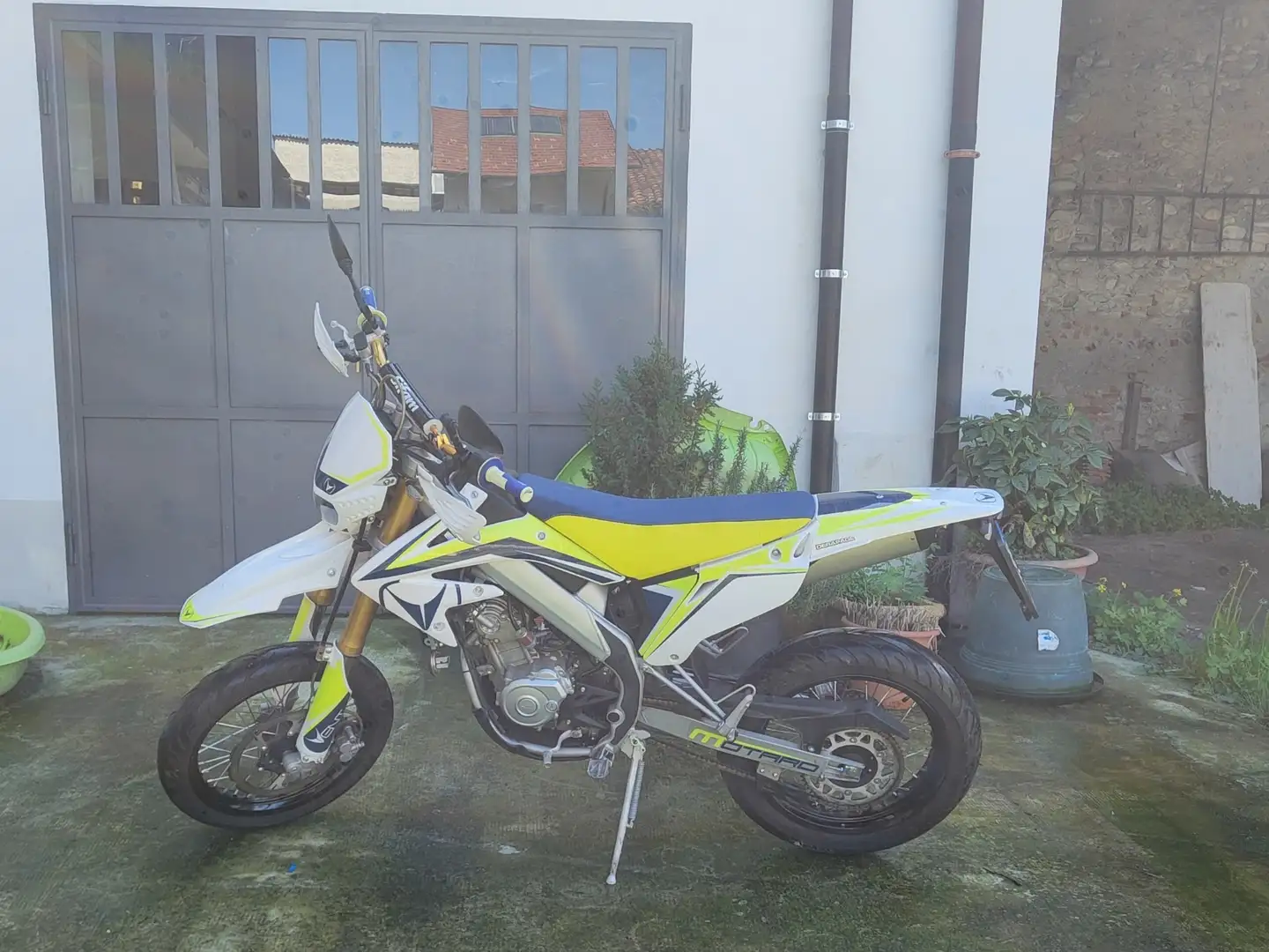 Vent Derapage 125 4T Giallo - 2