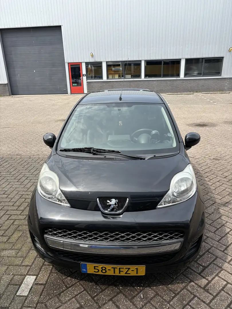 Peugeot 107 1.0-12V Black & Sil. Zwart - 1