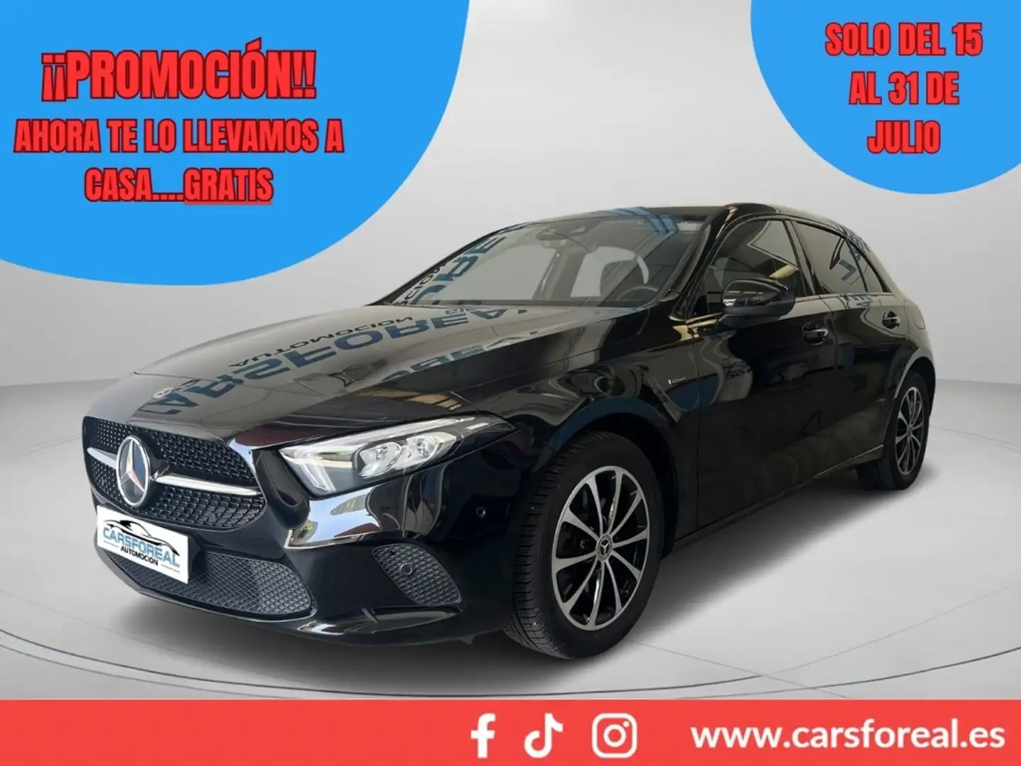 Mercedes-Benz A 250 250e 8G-DCT Zwart - 1