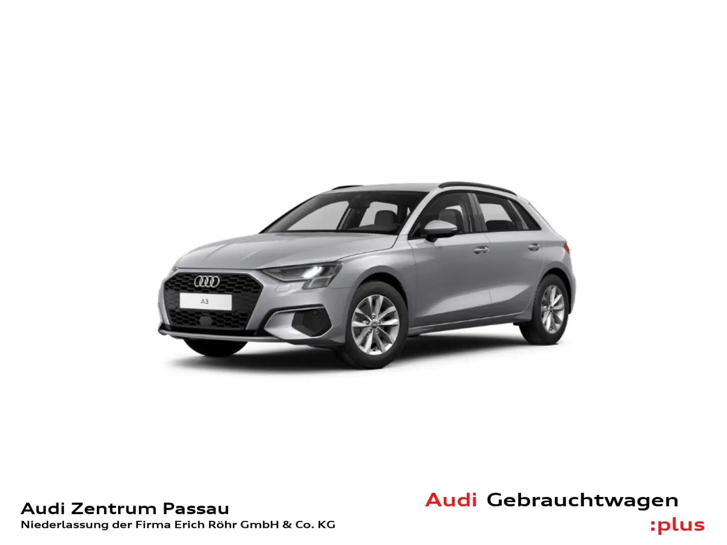 Audi A3 Sportback (SHZ.NAVI.GRA.PDC.DAB) 30 TDI Silber - 1