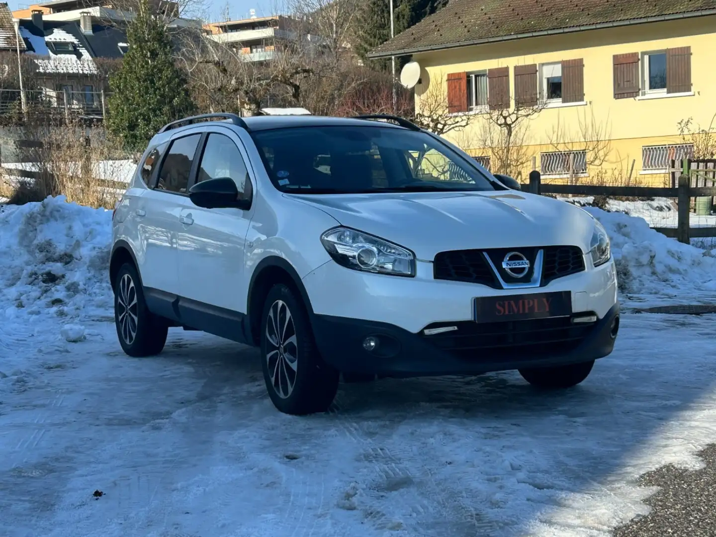 Nissan Qashqai+2 Qashqai+2 2.0 140 All-Mode Tekna M-CVT Blanc - 1