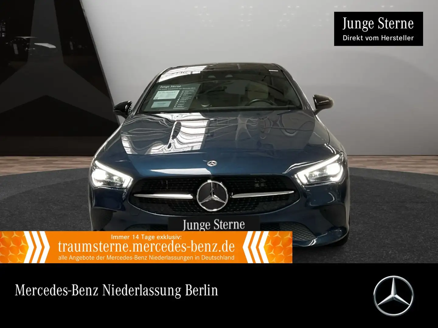 Mercedes-Benz CLA 250 e PROGRESSIVE+NIGHT+PANO+360°+MULTIBEAM Bleu - 1