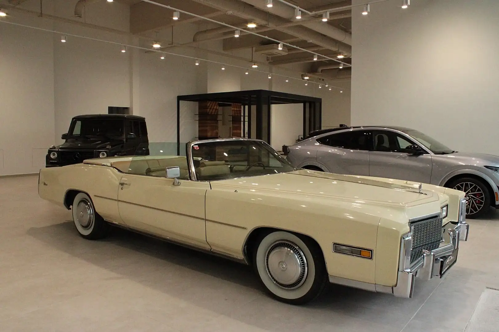 Cadillac Eldorado Fleetwood Convertible**Pickerl neu/ Orig. Lack** Beige - 2