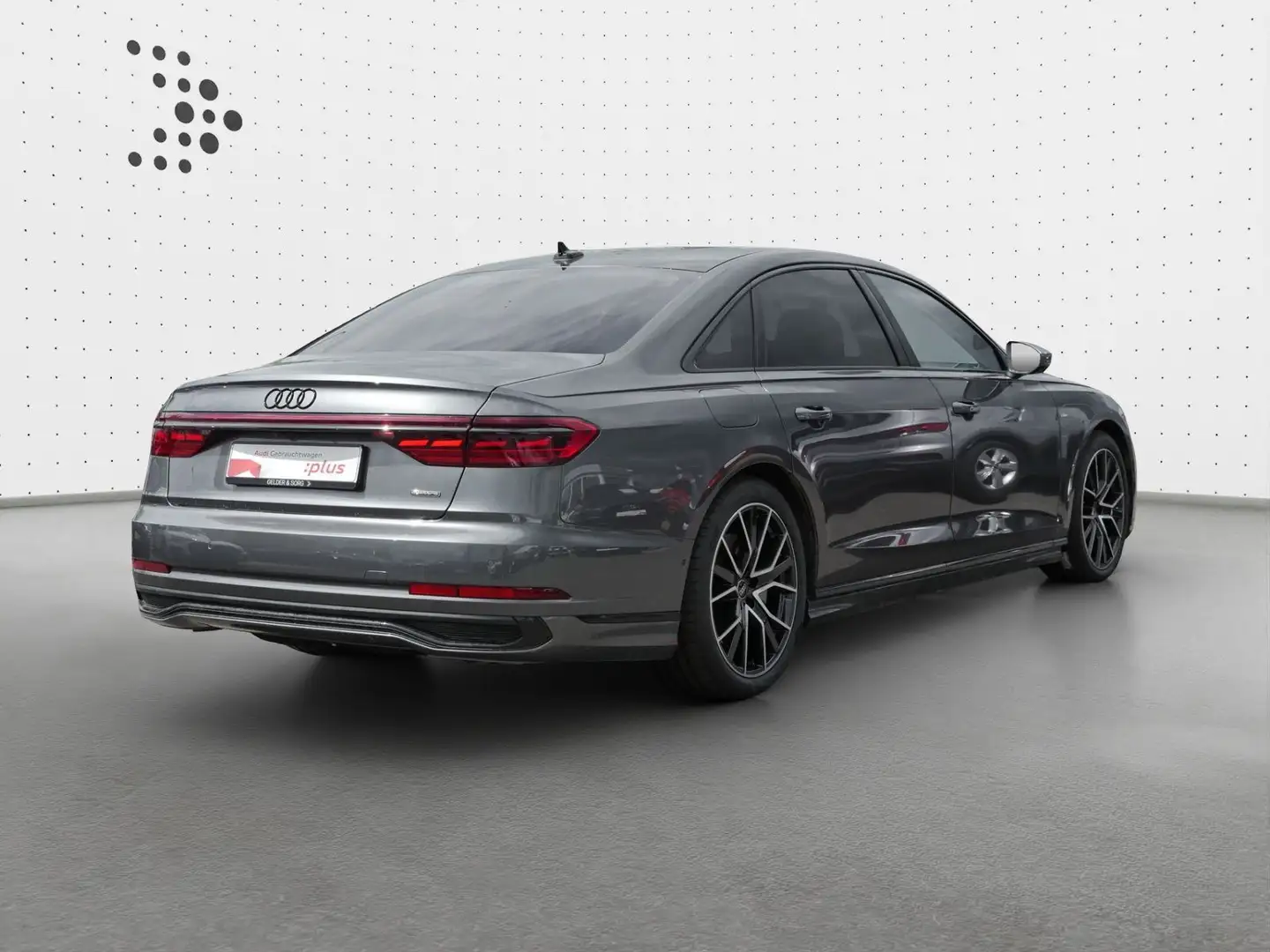Audi A8 Lang 60 TFSIe qu S line Ruhesitz*Air*B&O*Pano Gris - 2