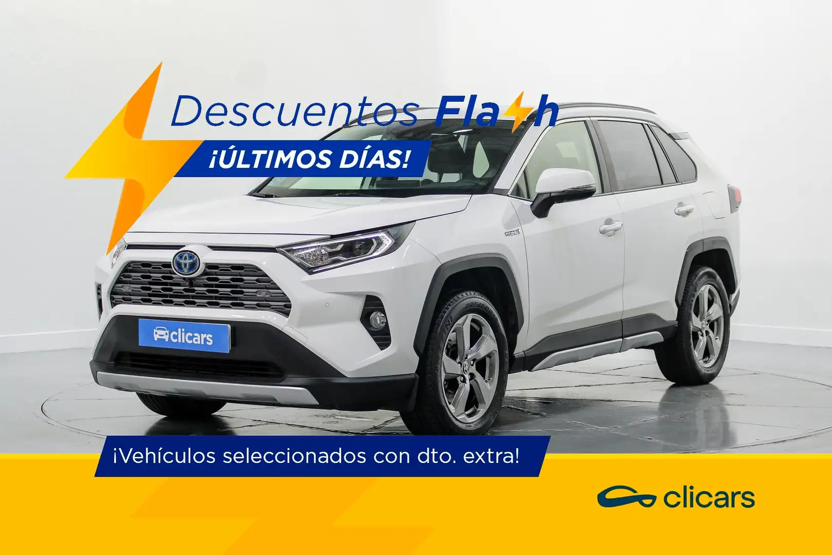Toyota RAV 4 2.5 hybrid 2WD Luxury Blanc - 1