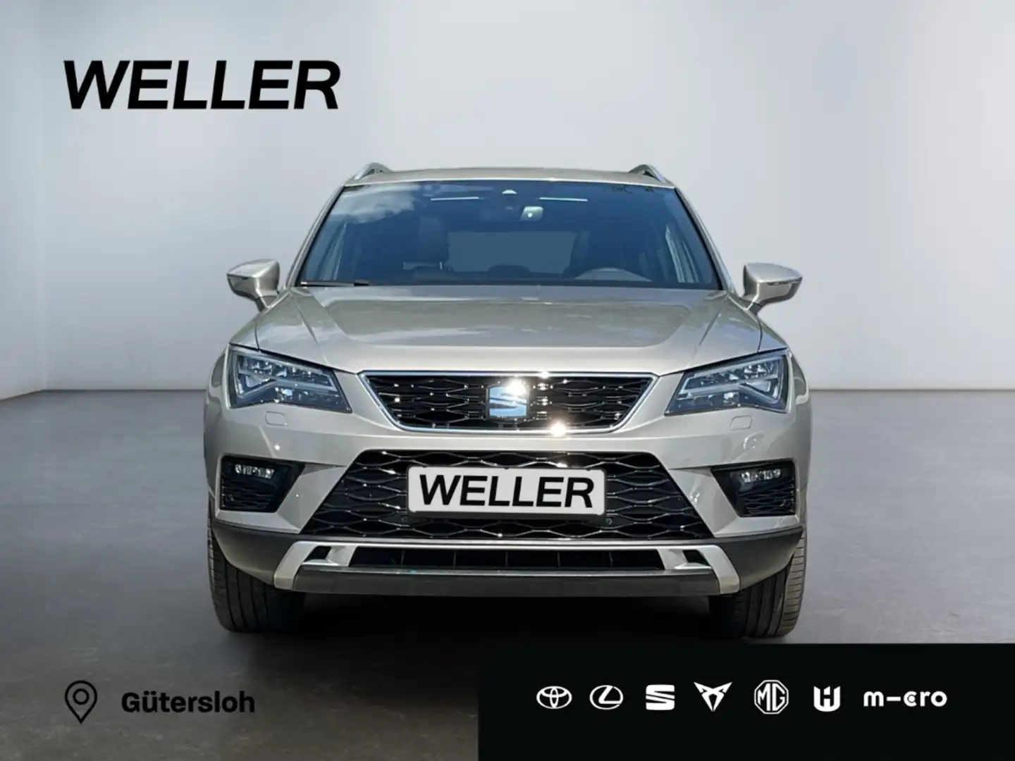 SEAT Ateca 2.0 TDI 4Drive DSG Xcellence *AHK*Standhz* Beige - 2