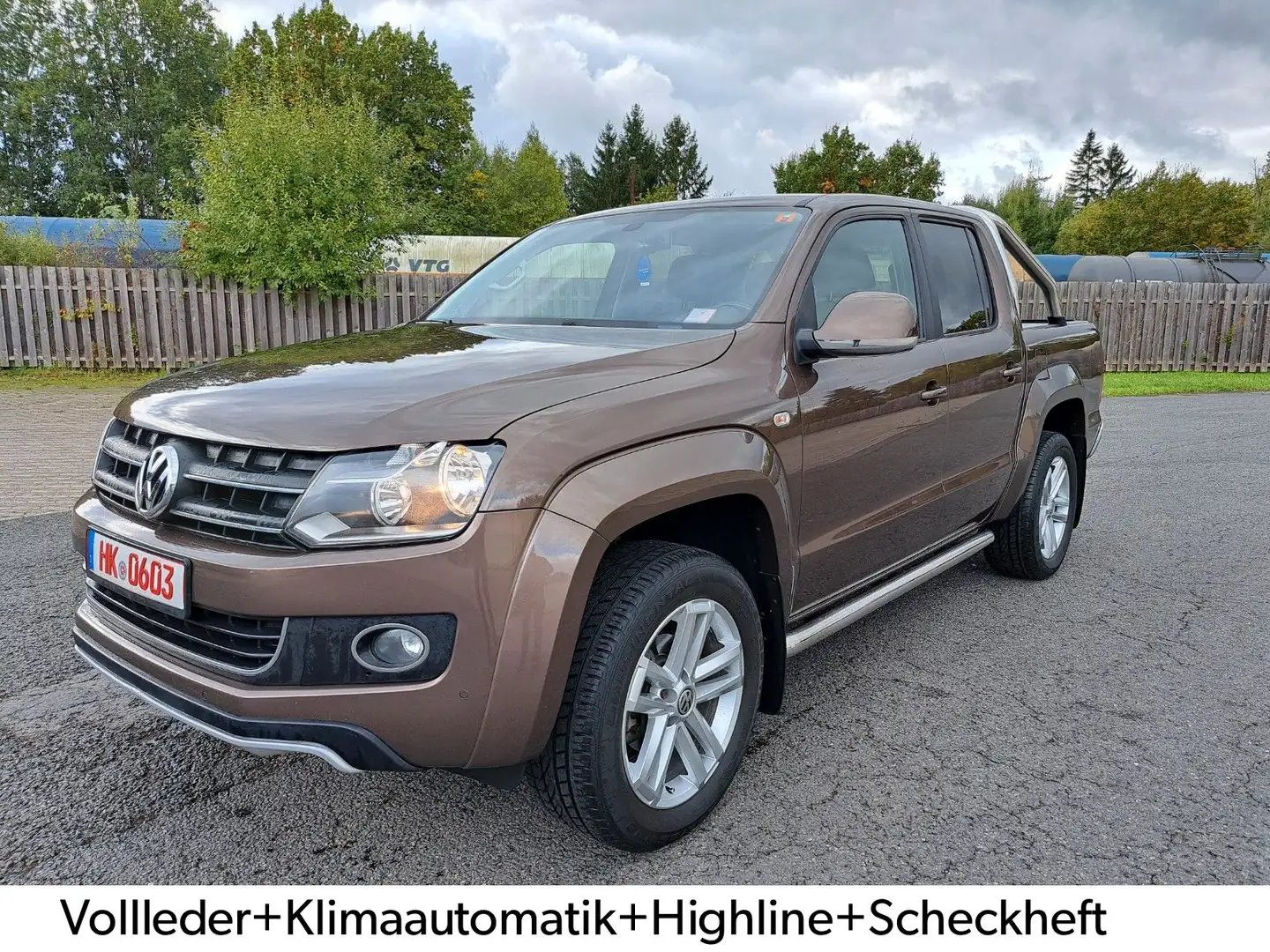 Volkswagen Amarok Highline DoubleCab 4Motion Braun - 1