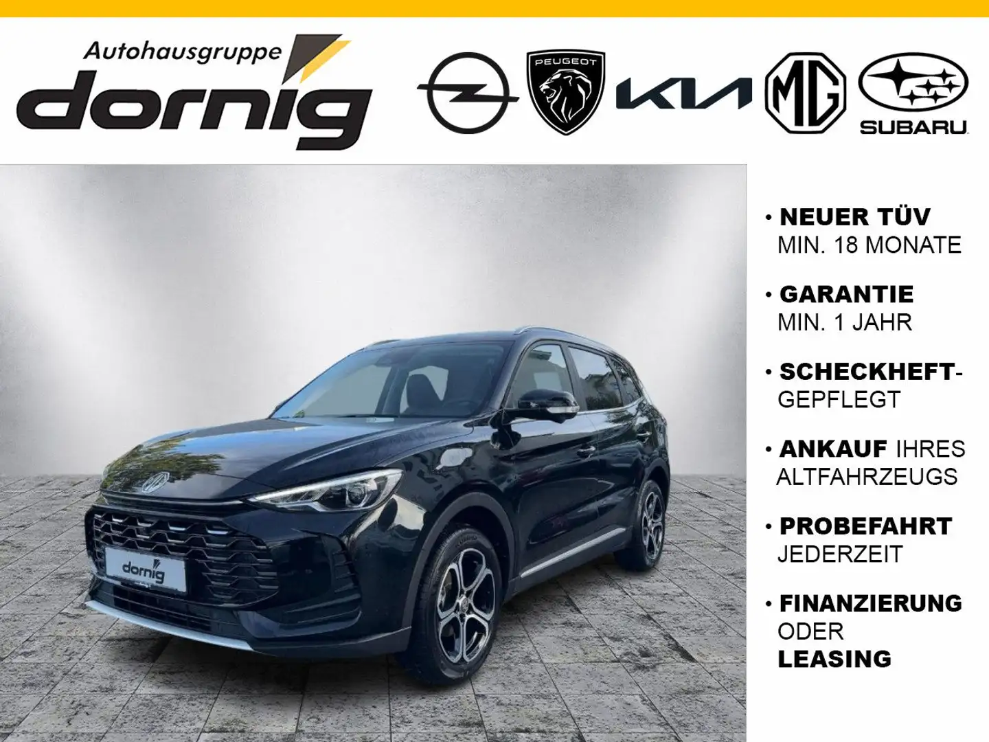 MG ZS Comfort 1.5 MY24 Schwarz - 1