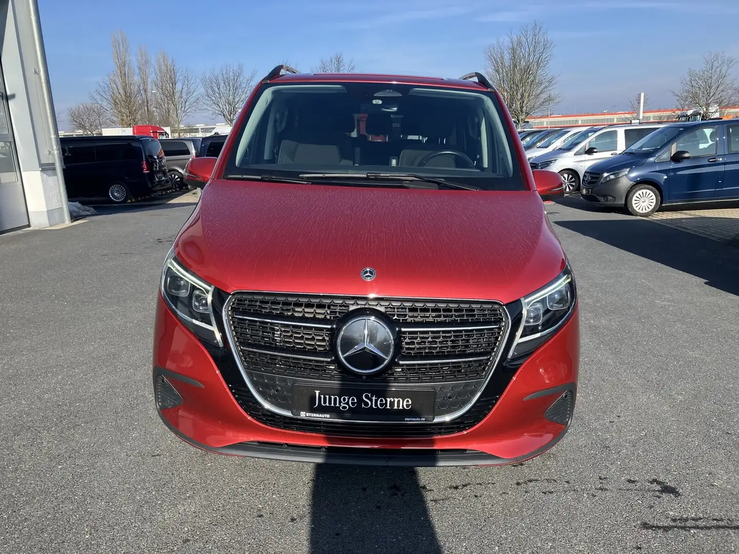Mercedes-Benz V 220 V 220 d Style/K DISTR. Navi Multibeam AHK Autom. Rouge - 2