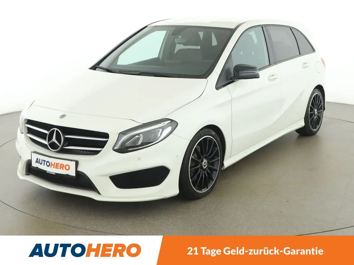 Mercedes-Benz B 200 B 200 CDI 4Matic AMG Line Aut. *LED*CAM*NAVI* Blanc - 1